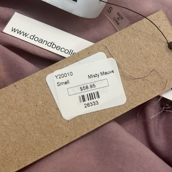 DO+BE mauve top - Picture 4 of 4